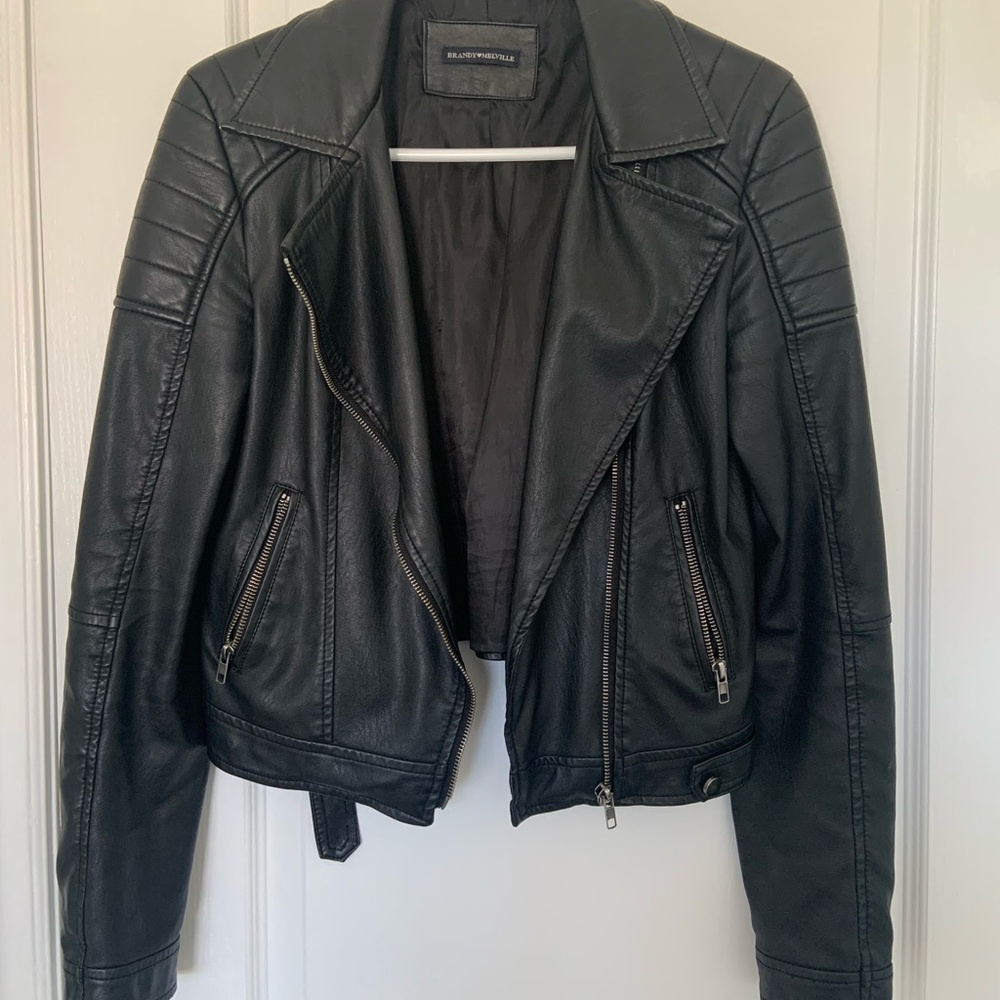 Brandy Melville Leather Jacket